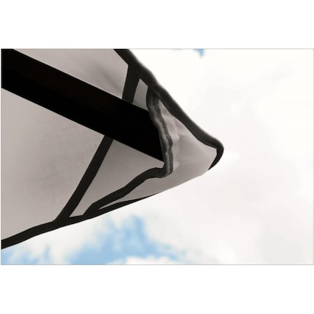 Acacia 14 sq. ft. Sundura Replacement Canopy for 14 sq. ft.  Gazebo, Mist Gray AGKRC14-SD MIST GRAY